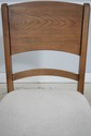 LF73638/39: Mid Century Modern Dining Table & Chai