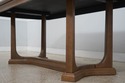 LF73638/39: Mid Century Modern Dining Table & Chai