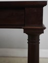 73678: Large Empire Style Mahogany 3 Drawer Librar