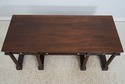 73678: Large Empire Style Mahogany 3 Drawer Librar