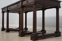 73678: Large Empire Style Mahogany 3 Drawer Librar