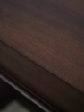73678: Large Empire Style Mahogany 3 Drawer Librar