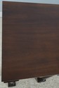 73678: Large Empire Style Mahogany 3 Drawer Librar