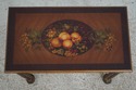 L73557: Paint Decorated Faux Bamboo Floral Painted