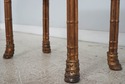 L73557: Paint Decorated Faux Bamboo Floral Painted