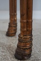 L73557: Paint Decorated Faux Bamboo Floral Painted