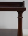 L73563: BAKER Mahogany 1 Drawer Library End Table