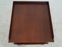 L73563: BAKER Mahogany 1 Drawer Library End Table