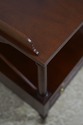 L73563: BAKER Mahogany 1 Drawer Library End Table
