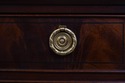 L73563: BAKER Mahogany 1 Drawer Library End Table