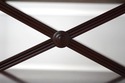 L73563: BAKER Mahogany 1 Drawer Library End Table