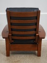 73529: STICKLEY Mission Oak Morris Chair & Ottoman