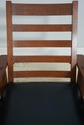 73529: STICKLEY Mission Oak Morris Chair & Ottoman