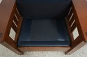 73529: STICKLEY Mission Oak Morris Chair & Ottoman
