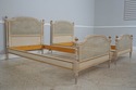 F72955: Pair Of Louis XVI Cane Twin Beds