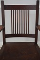 F73440: L&JG STICKLEY Mission Oak Spindle Back Arm