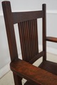 F73440: L&JG STICKLEY Mission Oak Spindle Back Arm