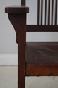 F73440: L&JG STICKLEY Mission Oak Spindle Back Arm
