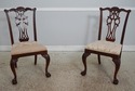 L73634: Set of 10 ETHAN ALLEN Mahogany Dining Chai