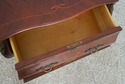 L73640: French Style Inlaid Mahogany Bombe Chest C