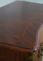 L73640: French Style Inlaid Mahogany Bombe Chest C