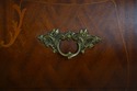 L73640: French Style Inlaid Mahogany Bombe Chest C