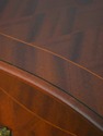 L73640: French Style Inlaid Mahogany Bombe Chest C