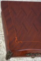 L73640: French Style Inlaid Mahogany Bombe Chest C