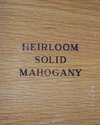 F73670: LINK TAYLOR Heirloom Mahogany Long Dresser