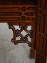 L73429: Pair Of Chippendale Mahogany Glass Top Sho