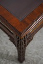 L73429: Pair Of Chippendale Mahogany Glass Top Sho