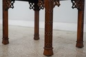 L73429: Pair Of Chippendale Mahogany Glass Top Sho