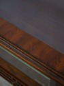 L73429: Pair Of Chippendale Mahogany Glass Top Sho