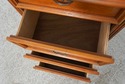 73437: LEXINGTON Oak Victorian Mansion 6 Drawer Li