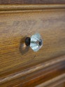 73437: LEXINGTON Oak Victorian Mansion 6 Drawer Li