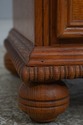 73437: LEXINGTON Oak Victorian Mansion 6 Drawer Li