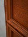 73437: LEXINGTON Oak Victorian Mansion 6 Drawer Li