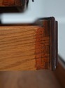 L73675: HICKORY CHAIR Burl Wood Banded Silver Ches