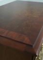 L73675: HICKORY CHAIR Burl Wood Banded Silver Ches