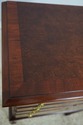 L73675: HICKORY CHAIR Burl Wood Banded Silver Ches