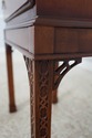 L73675: HICKORY CHAIR Burl Wood Banded Silver Ches