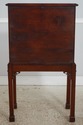 L73675: HICKORY CHAIR Burl Wood Banded Silver Ches