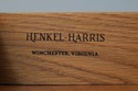 73625: HENKEL HARRIS Mahogany John Hancock Secreta