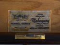 73625: HENKEL HARRIS Mahogany John Hancock Secreta