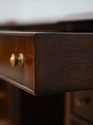 73672: MAITLAND SMITH Leather Top Coffee Table