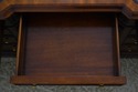 73672: MAITLAND SMITH Leather Top Coffee Table