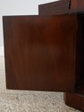 73672: MAITLAND SMITH Leather Top Coffee Table