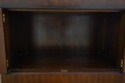 73672: MAITLAND SMITH Leather Top Coffee Table