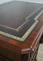 73672: MAITLAND SMITH Leather Top Coffee Table