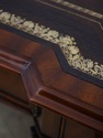 73672: MAITLAND SMITH Leather Top Coffee Table